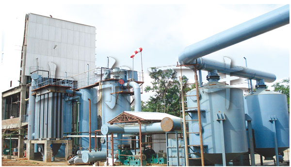 印度MCL陶瓷有限公司φ3.2m*1台两段炉冷净煤气站