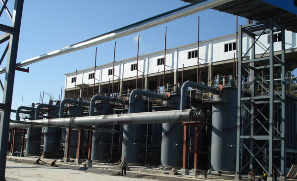 柳林县森泽煤铝有限责任公司φ3.6m×11台两段冷净煤气站
